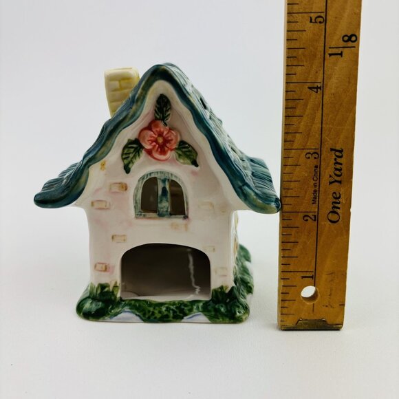 Elements Ceramic Sunflower Garden Cottage TeaLight Candle Holder Glazed - Picture 6 of 6